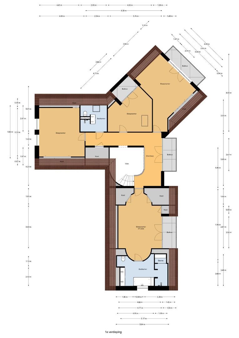 Zwartelaan 4, Oostvoorne plattegrond-1