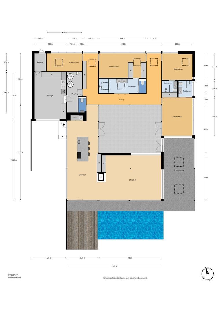 Parnassialaan 30, Oostvoorne plattegrond-0