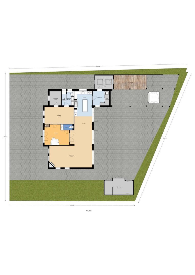 Patrijzenlaan 75, Oostvoorne plattegrond-3