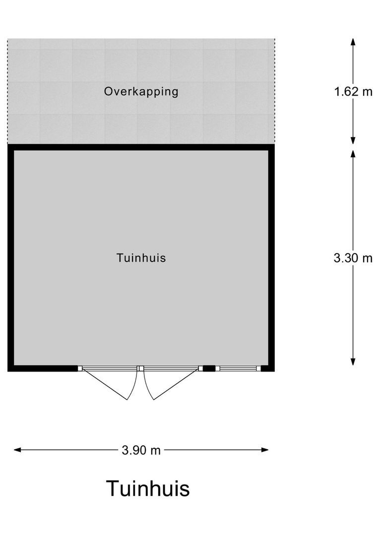 Heveringseweg 54, Oostvoorne plattegrond-4
