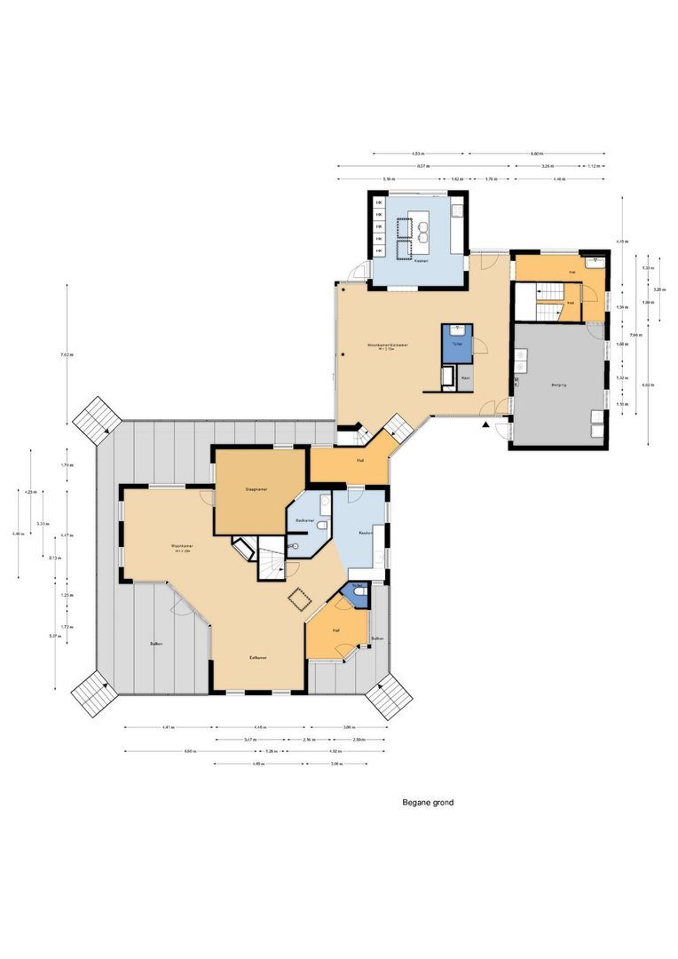 Middelweg 32, Rockanje plattegrond-0