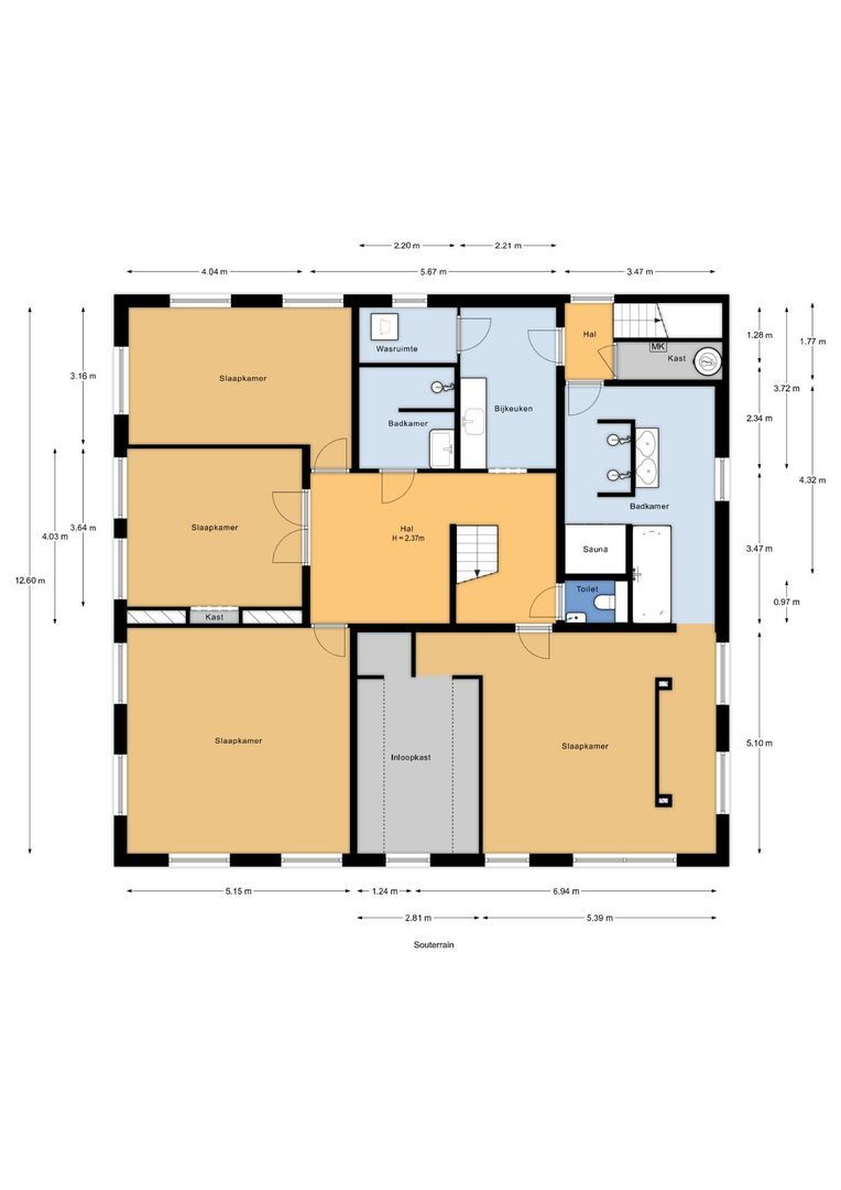 Middelweg 32, Rockanje plattegrond-2