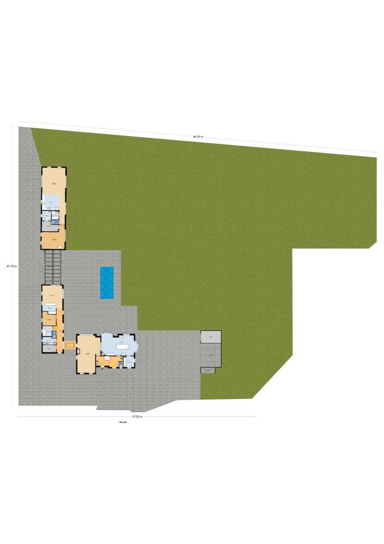 Achterstrypseweg 9 b, Rockanje plattegrond-5