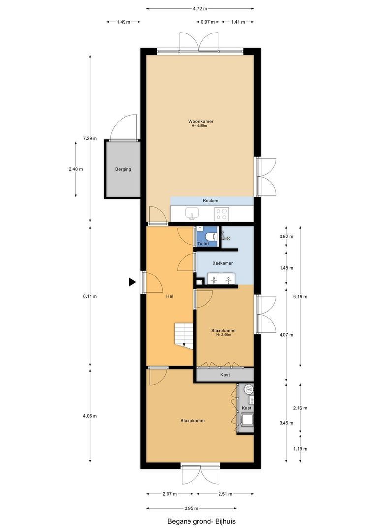 Eersteling 8, Brielle plattegrond-2