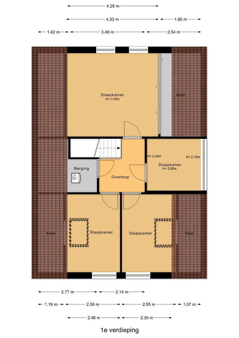 Albert van 't Hartweg 36, Nieuwerkerk aan den IJssel plattegrond-4