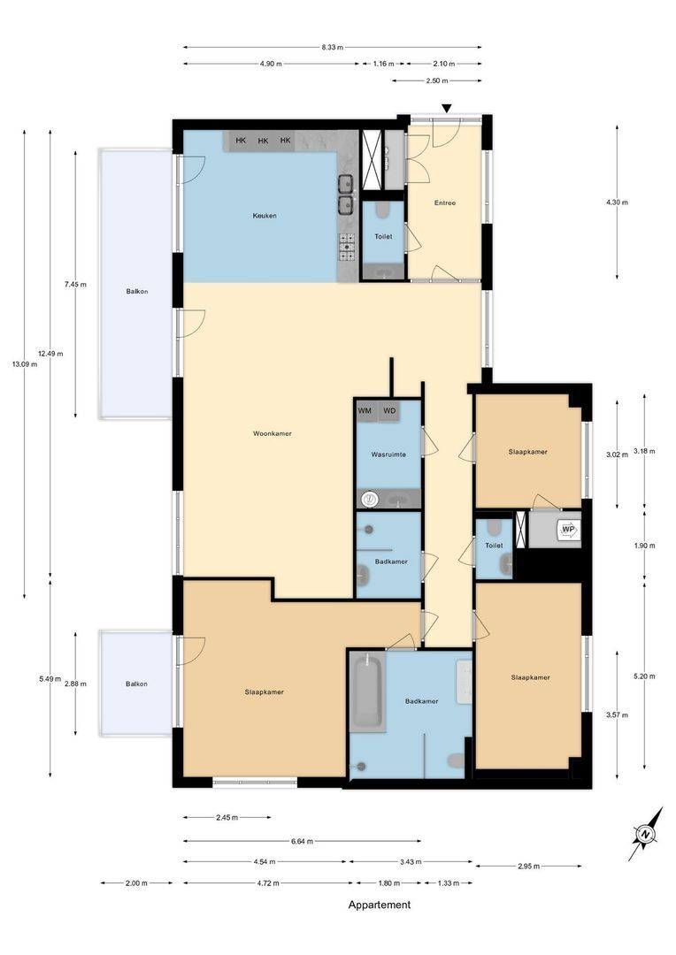 Rijnhavenkade 168, Rotterdam plattegrond-0
