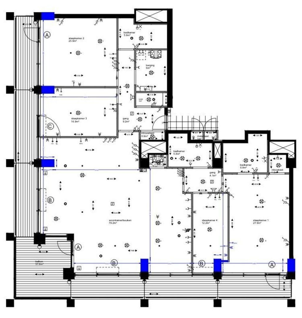 Rodezand 3 C43, Rotterdam plattegrond-0
