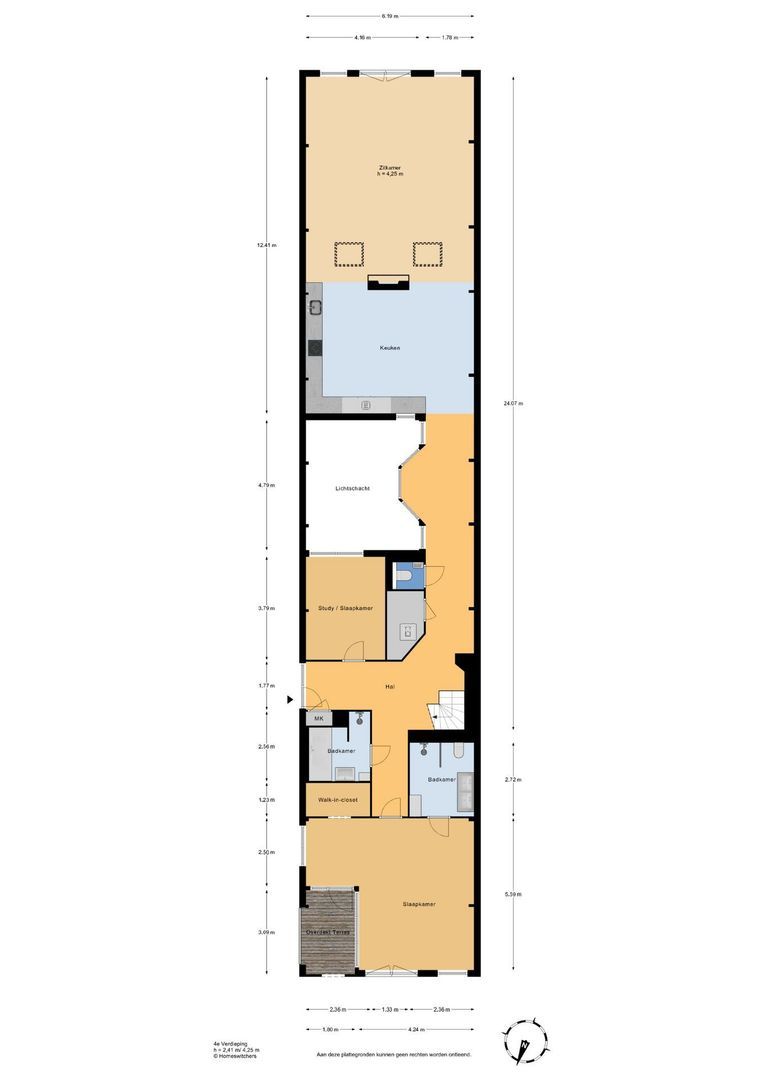 Calandstraat 20 E, Rotterdam plattegrond-0