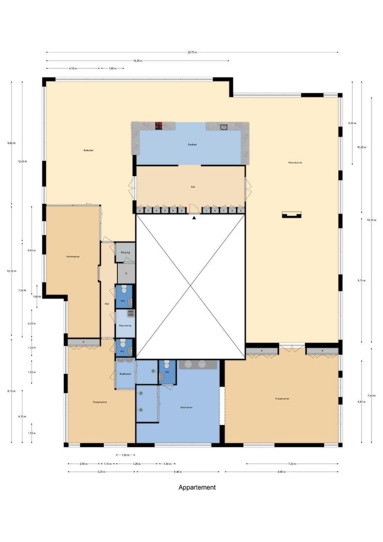 Landverhuizersplein 149, Rotterdam plattegrond-0