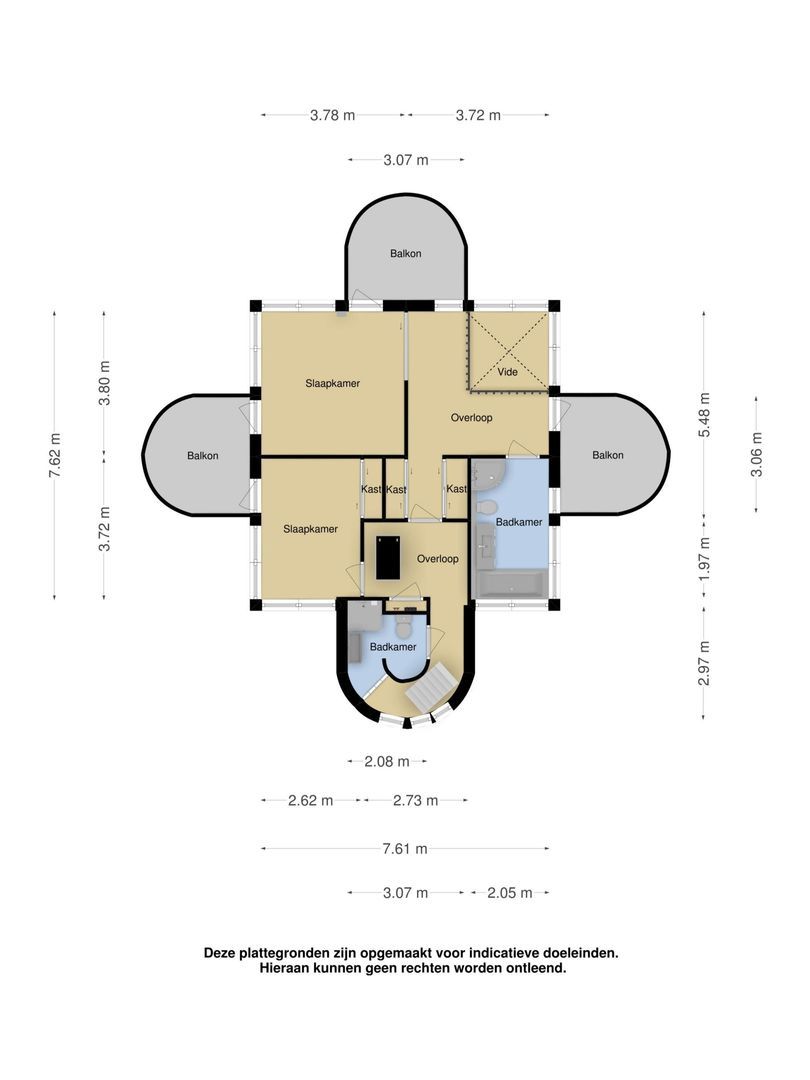 Rijksstraatweg 225, Ridderkerk plattegrond-2