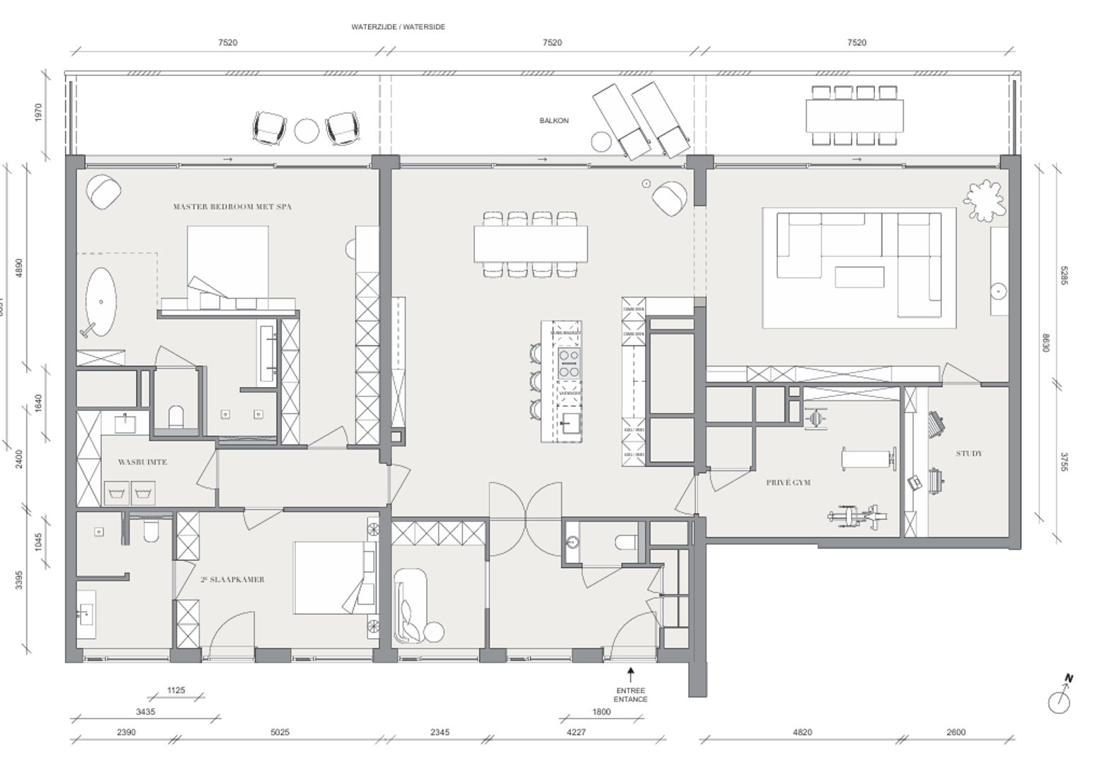 Rijnhavenkade 234, Rotterdam plattegrond-0