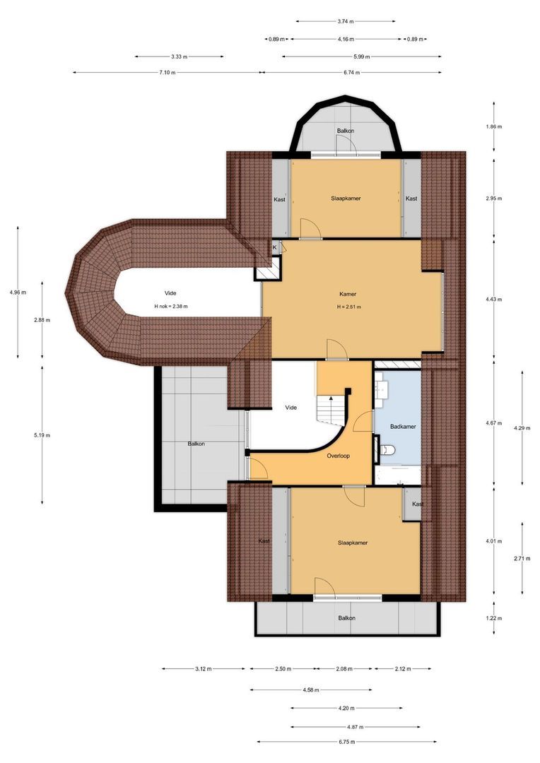 Muisbroekseweg 25, Giessenburg plattegrond-2