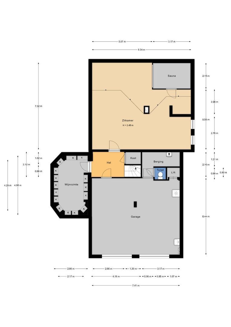 Muisbroekseweg 25, Giessenburg plattegrond-3