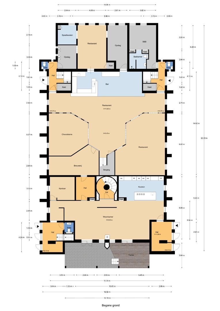 Pomonaplein 49, Den Haag plattegrond-1