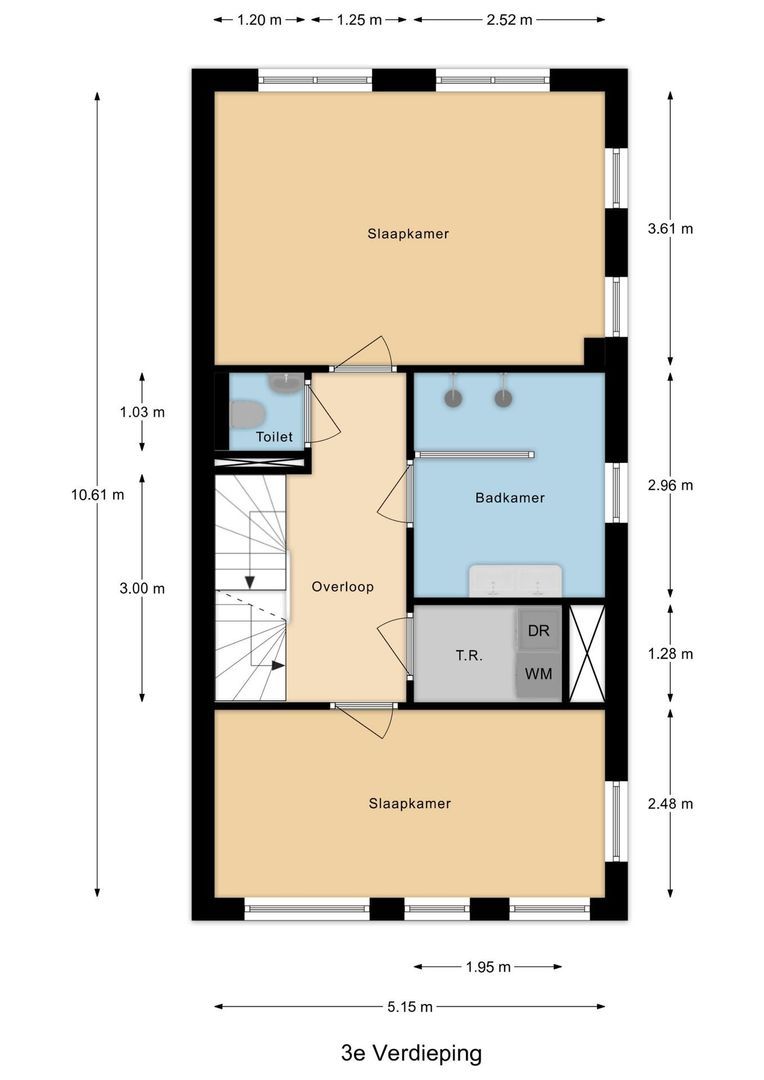 Kerkhoflaan 76, Rotterdam plattegrond-4