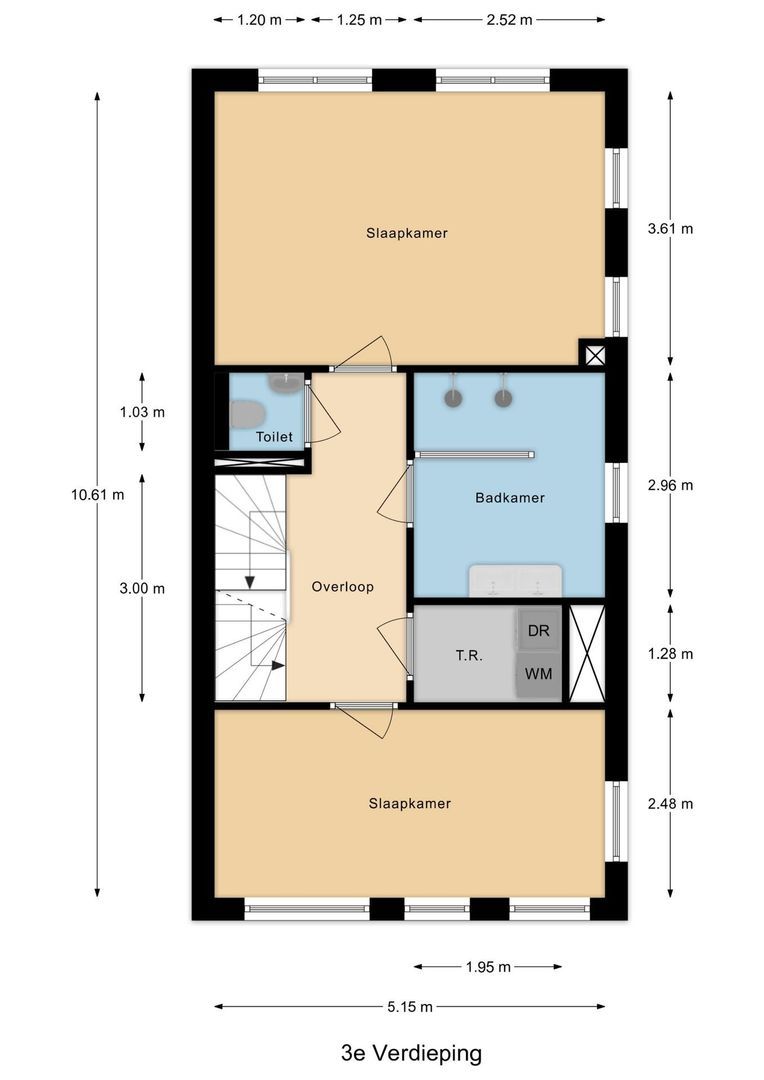 Kerkhoflaan 76, Rotterdam plattegrond-4