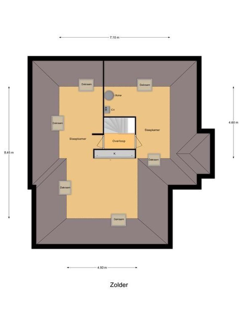 Schepenlaan 9, Mijnsheerenland plattegrond-2
