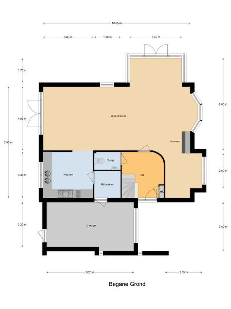 Schepenlaan 9, Mijnsheerenland plattegrond-0