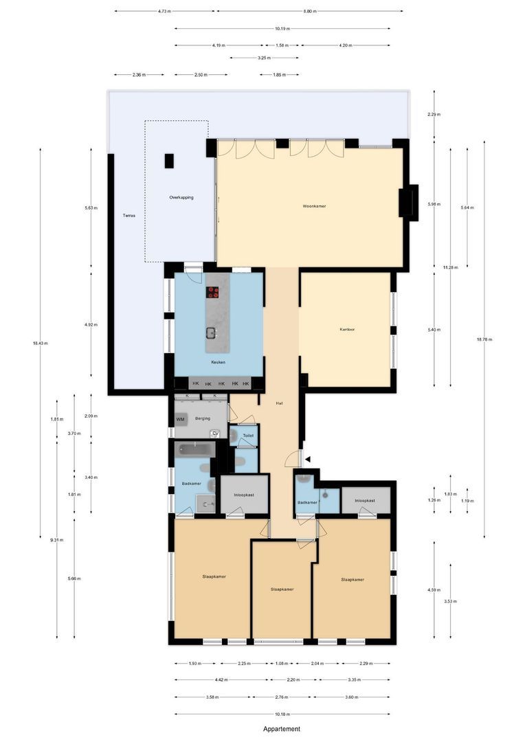 Straatweg 83 A, Rotterdam plattegrond-0