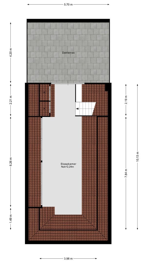 Calandstraat 20 E, Rotterdam plattegrond-1
