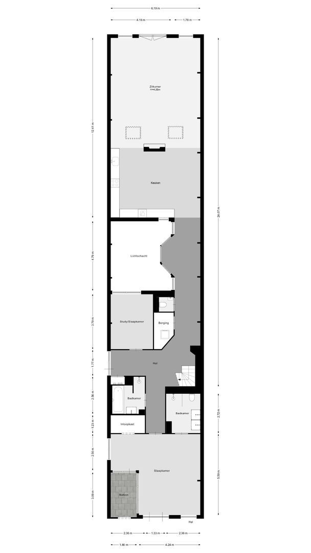 Calandstraat 20 E, Rotterdam plattegrond-0