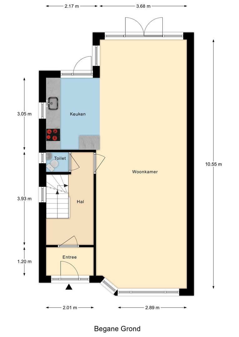 Adrianalaan 339, Rotterdam plattegrond-0