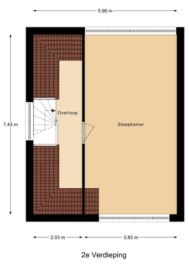 Adrianalaan 339, Rotterdam plattegrond-2