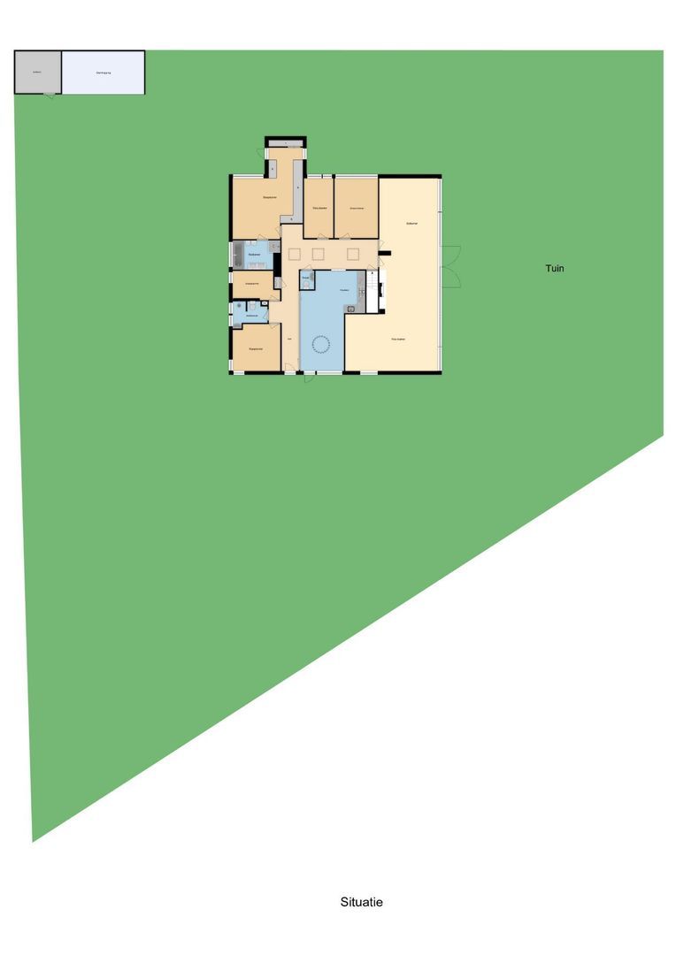 Achterdijk 36, Rhoon plattegrond-3