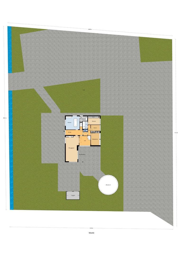 Bergweg-zuid 159, Bergschenhoek plattegrond-0