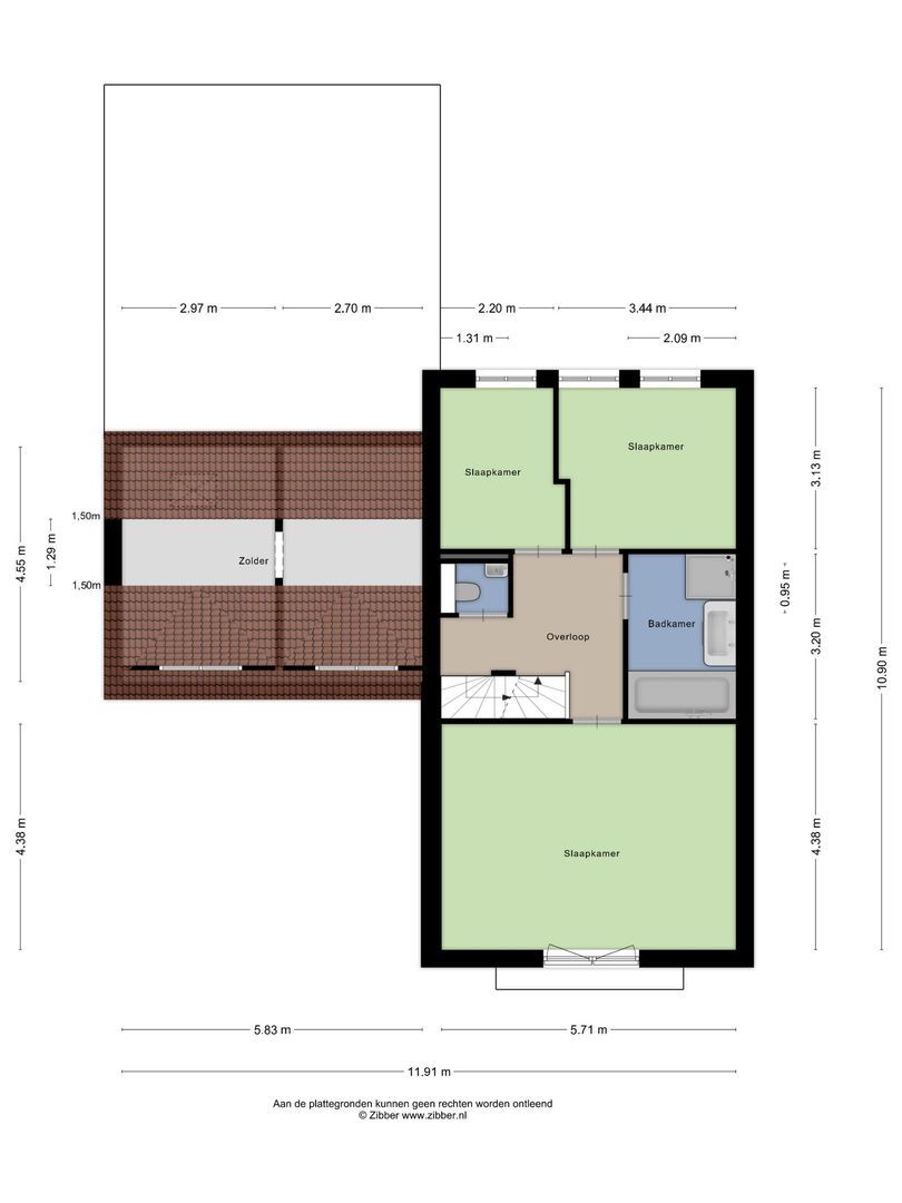 Vlinderplein 20, Gouda plattegrond-1