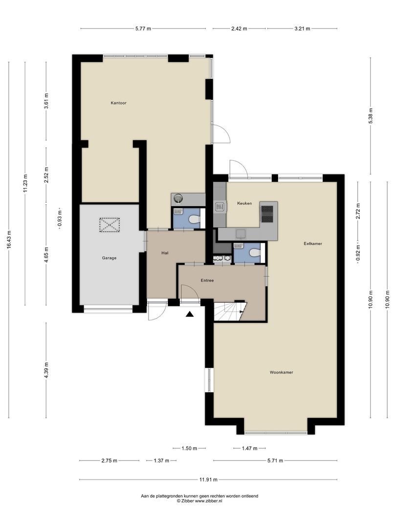 Vlinderplein 20, Gouda plattegrond-0