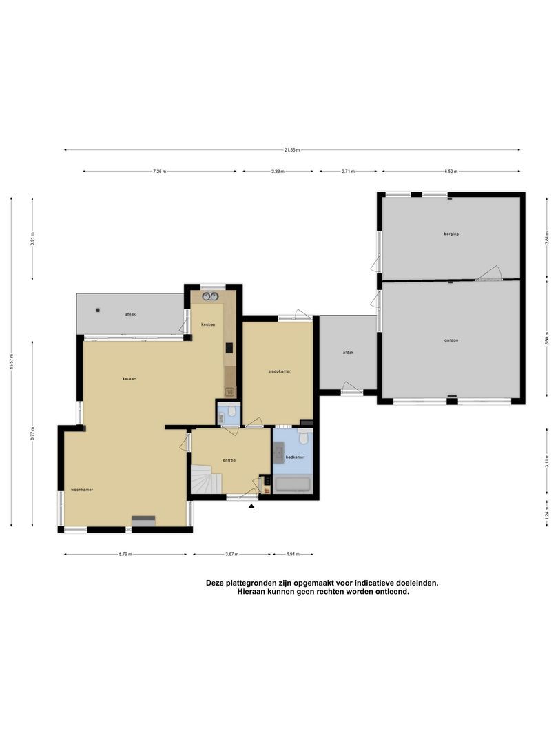 Voorlaan 5, Bleiswijk plattegrond-0