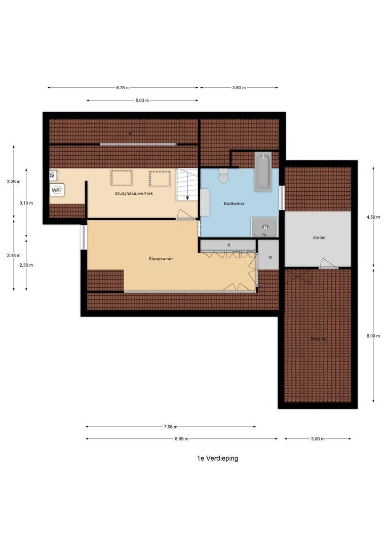 Nieuwenbroeksedijk 4 a, Reeuwijk plattegrond-1