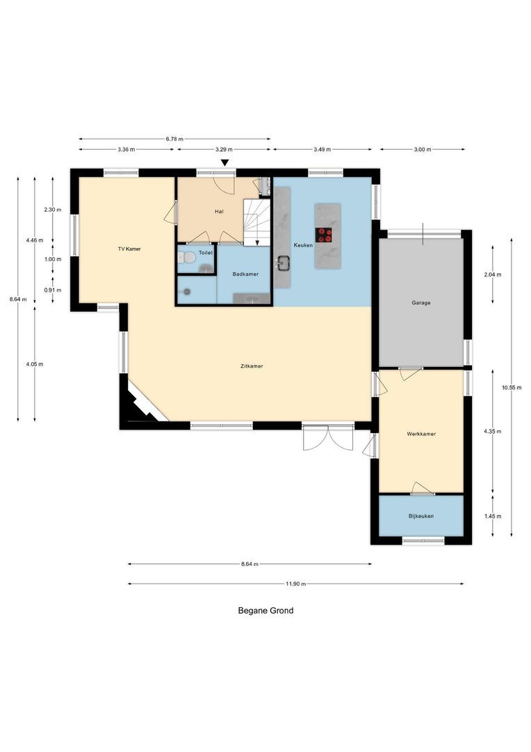 Nieuwenbroeksedijk 4 a, Reeuwijk plattegrond-0