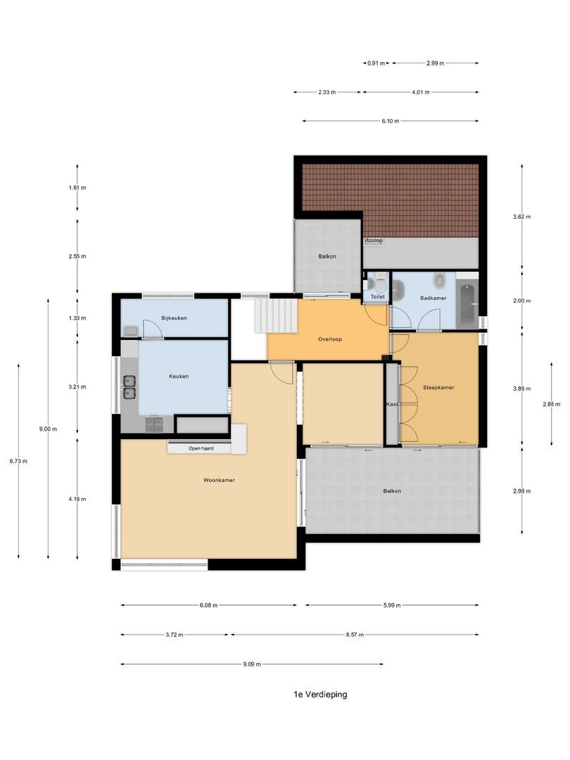 Bodegraafsestraatweg 129, Gouda plattegrond-0