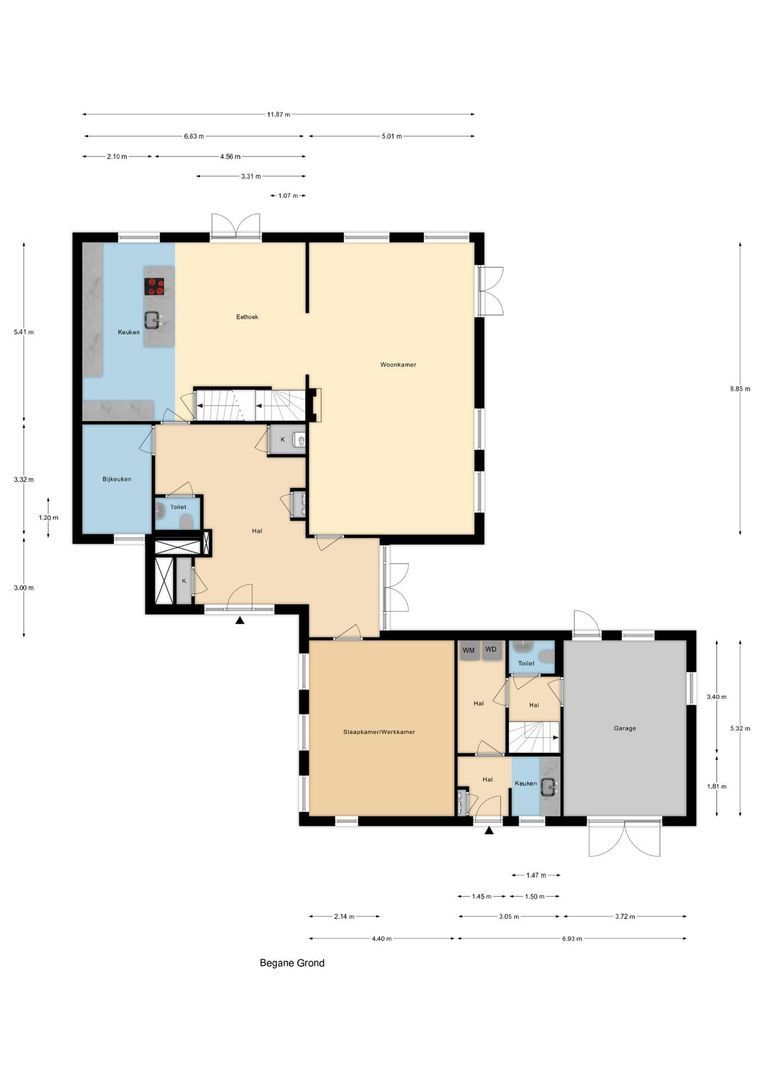 Randenburgseweg 19 a, Reeuwijk plattegrond-0