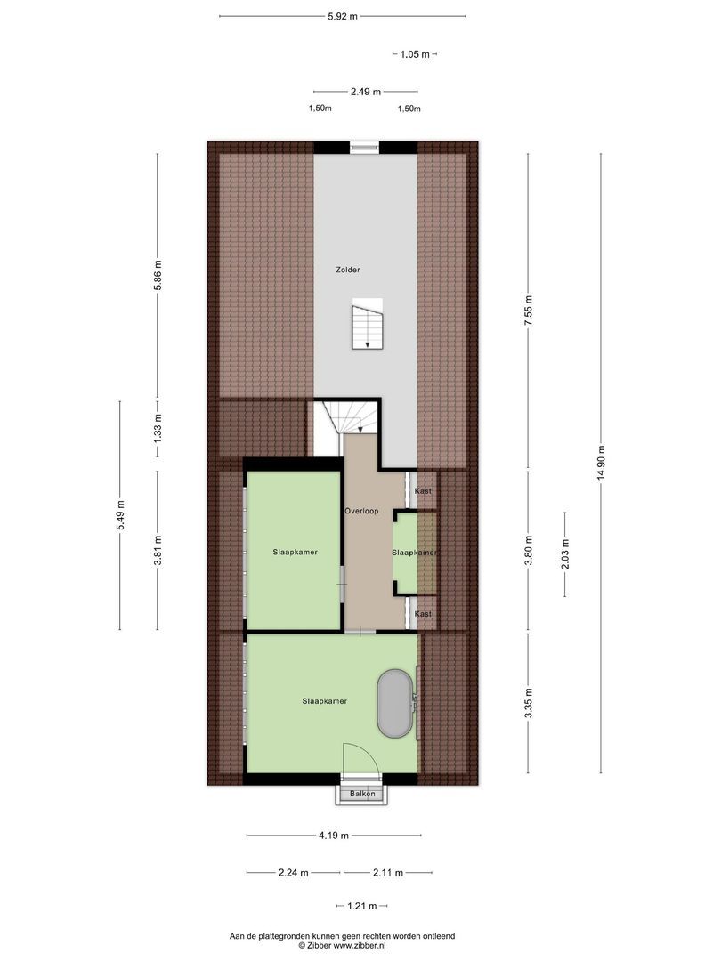 Oud-Bodegraafseweg 101, Bodegraven plattegrond-2