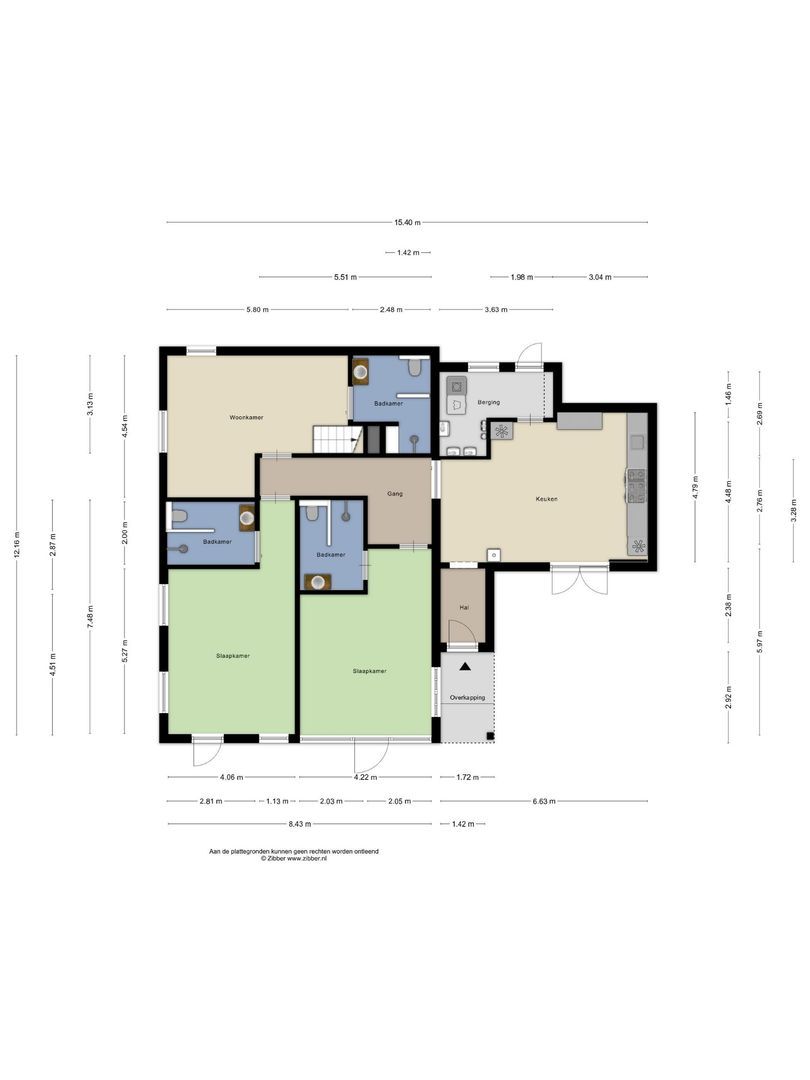 Oud-Bodegraafseweg 101, Bodegraven plattegrond-1
