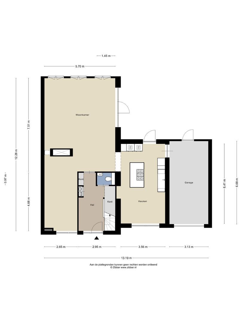 Citroenvlinderstraat 16, Gouda plattegrond-0