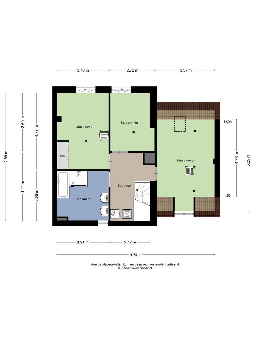Citroenvlinderstraat 16, Gouda plattegrond-2