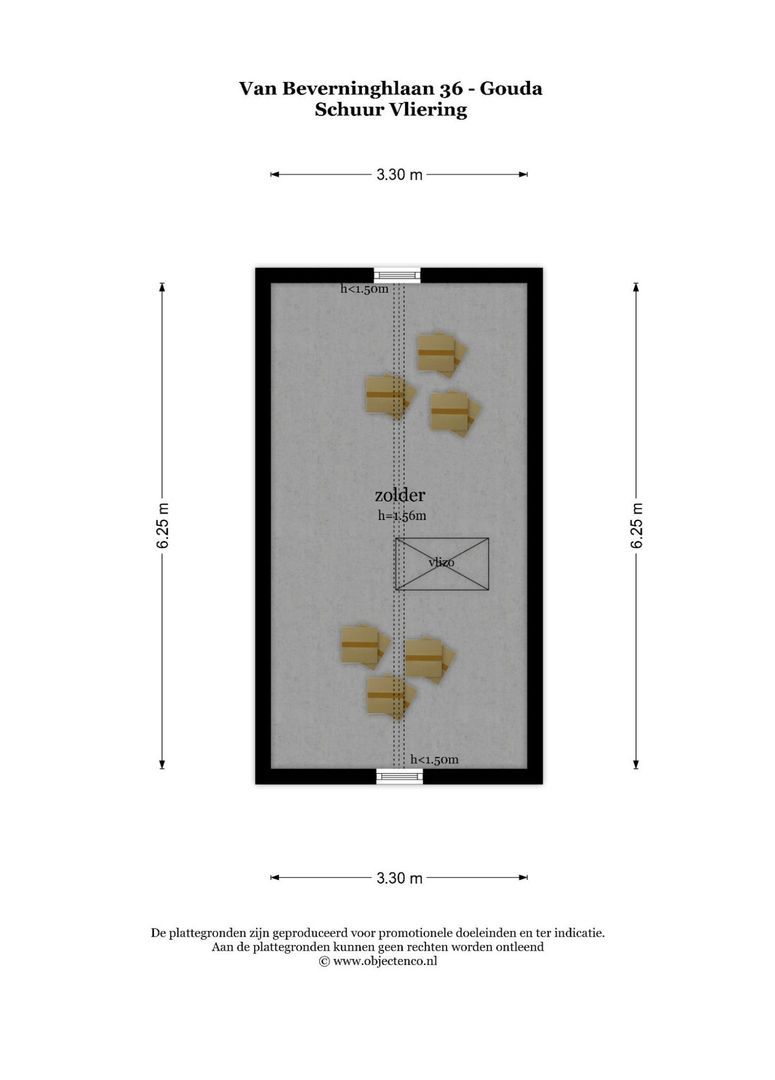 van Beverninghlaan 36, Gouda plattegrond-4