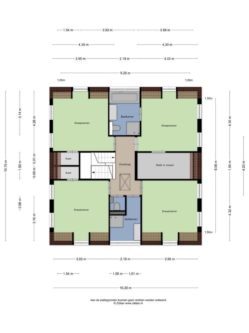 's-Gravenbroekseweg 75, Reeuwijk plattegrond-1
