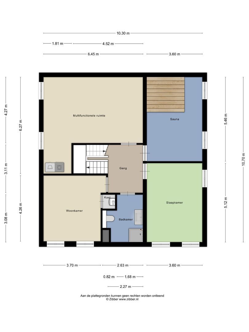 's-Gravenbroekseweg 75, Reeuwijk plattegrond-2