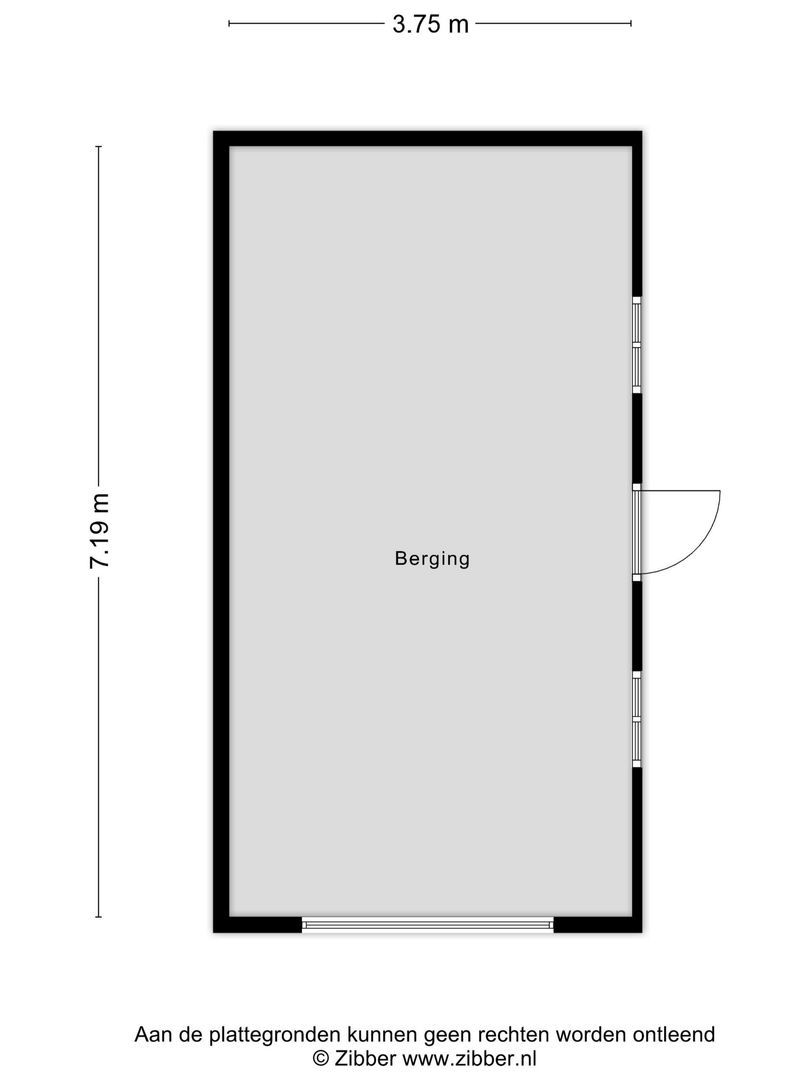 's-Gravenbroekseweg 75, Reeuwijk plattegrond-4