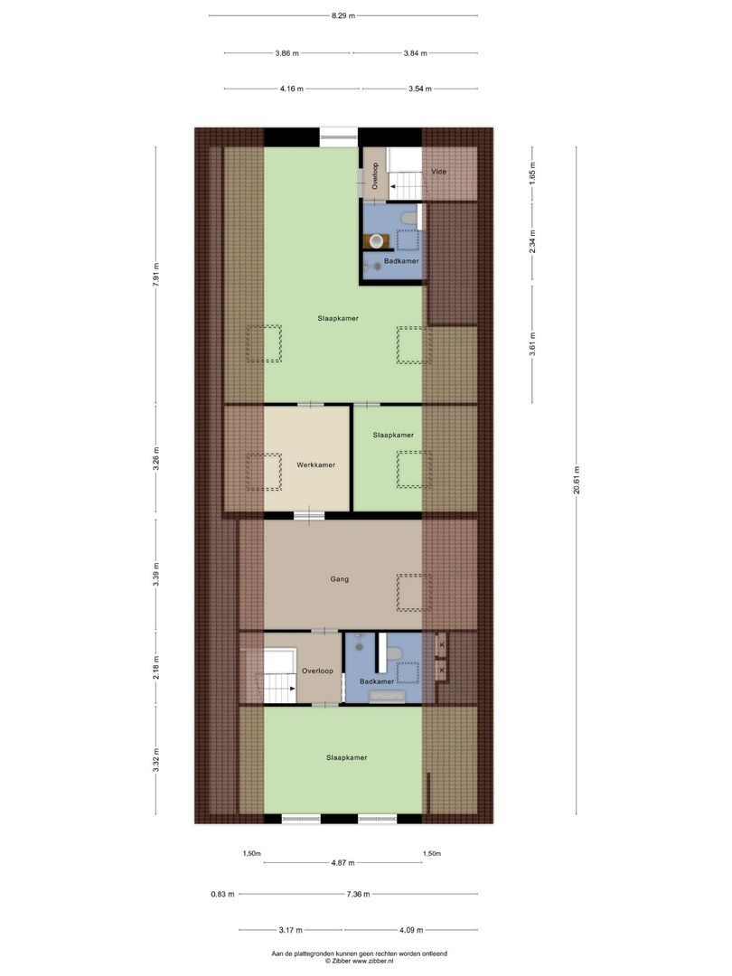 Hoofdweg 106, Zegveld plattegrond-1