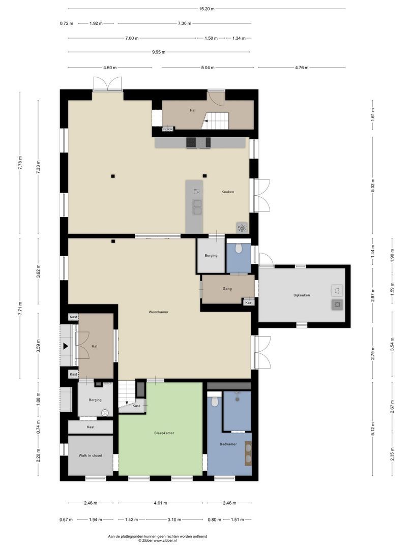 Hoofdweg 106, Zegveld plattegrond-0