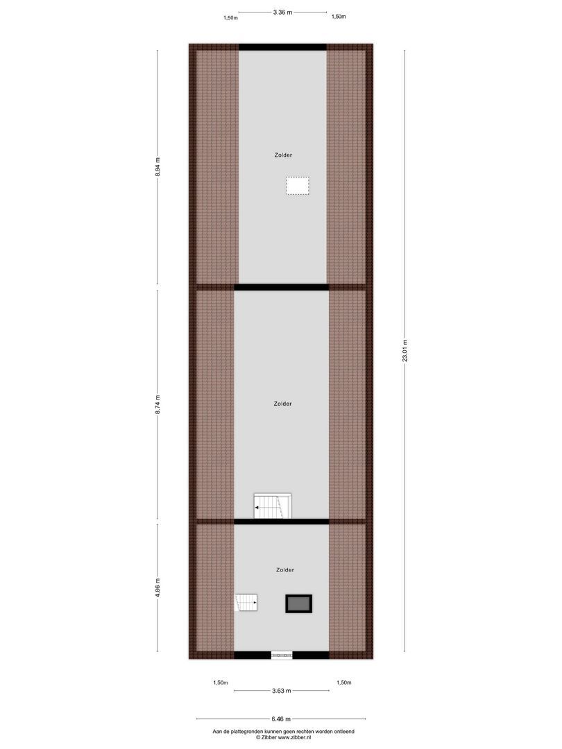 Hoofdweg 106, Zegveld plattegrond-3