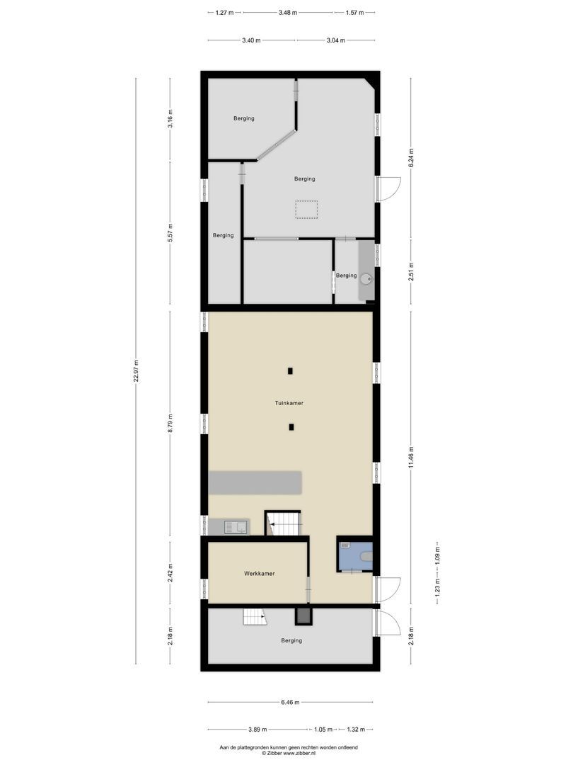 Hoofdweg 106, Zegveld plattegrond-2
