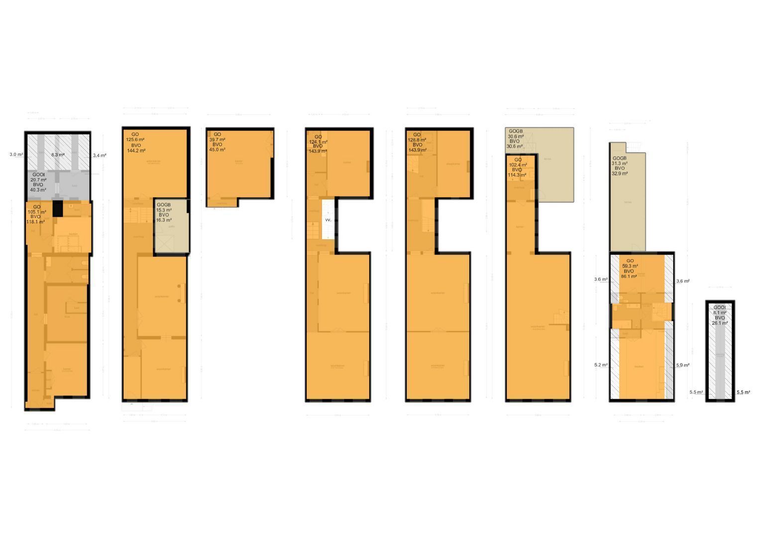 Herengracht 257, Amsterdam plattegrond-7