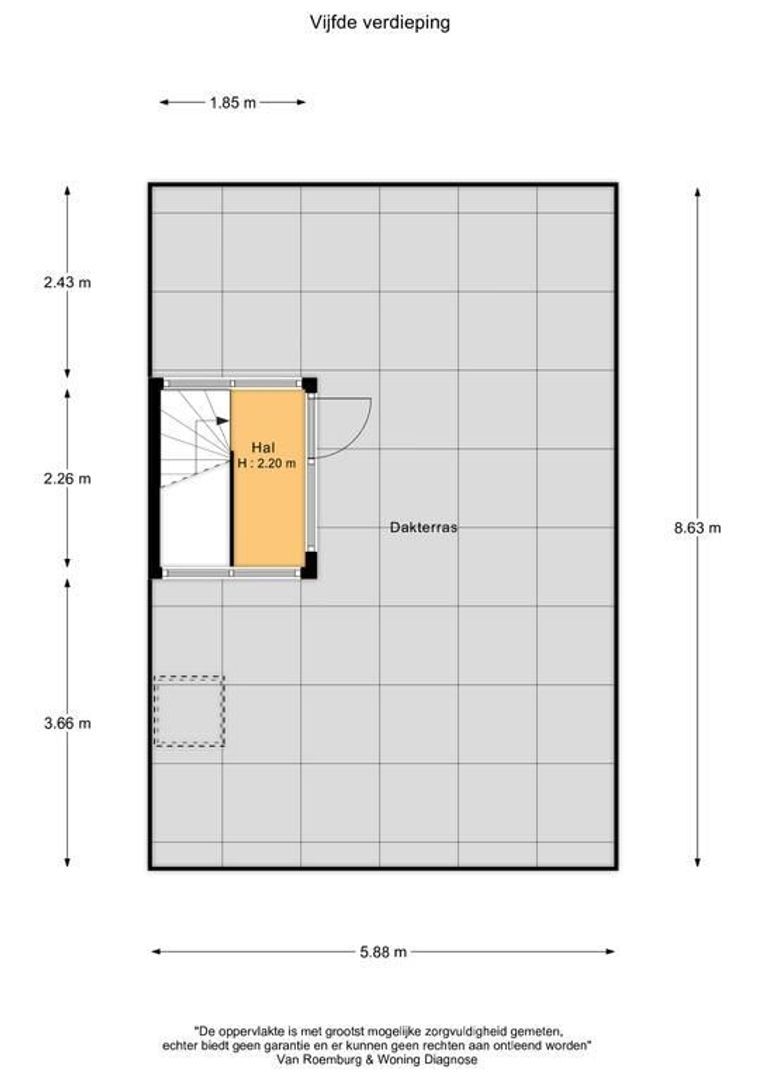 Jacob Obrechtstraat 73 2, Amsterdam plattegrond-4